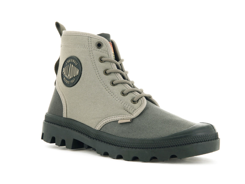 Olive Women's Palladium Pampa Shade 75th Boots | 1697UPQLS