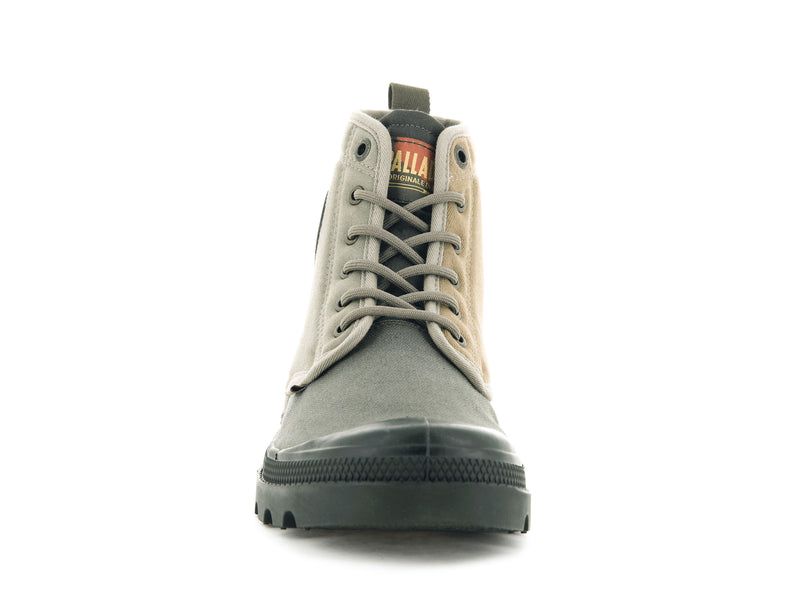 Olive Women's Palladium Pampa Shade 75th High Tops | 5706VLIEP