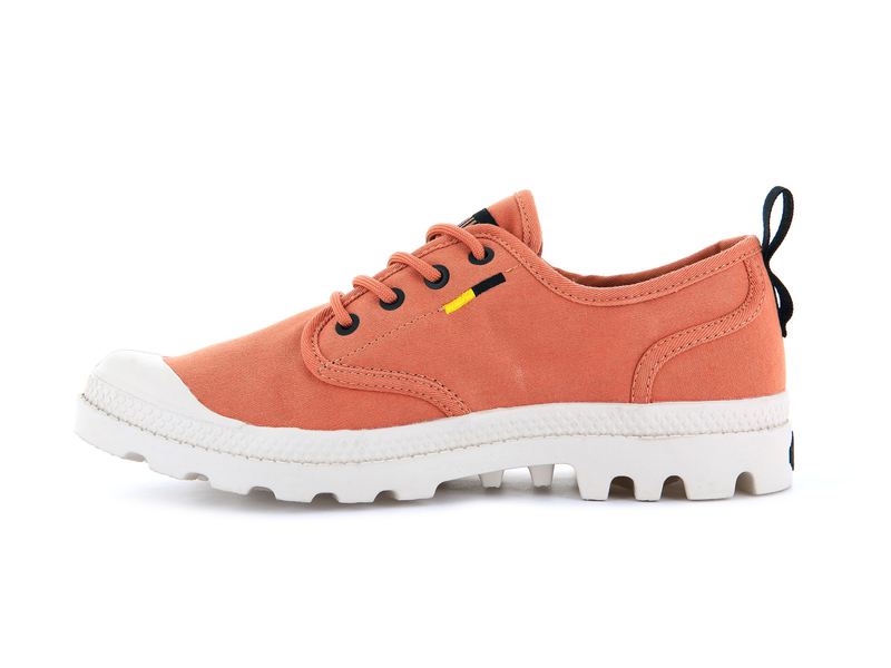 Orange Kids' Palladium Pampa Oxford Heritage Supply Low Tops | 3478OKXEI