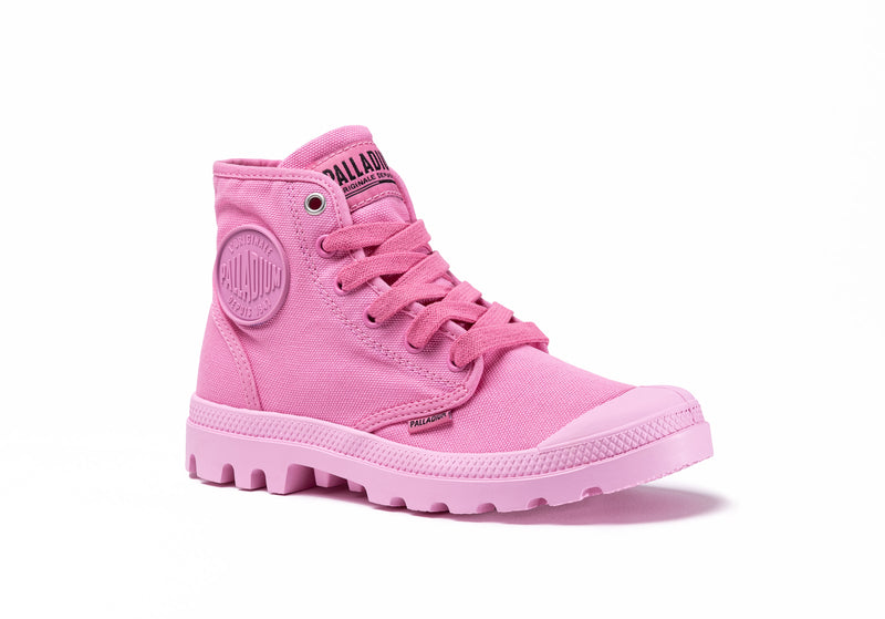 Pink Kids' Palladium Pampa Hi V Boots | 1907IVSTG