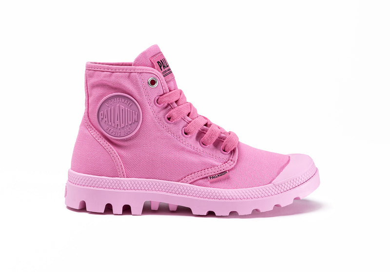 Pink Kids\' Palladium Pampa Hi V Boots | 1907IVSTG