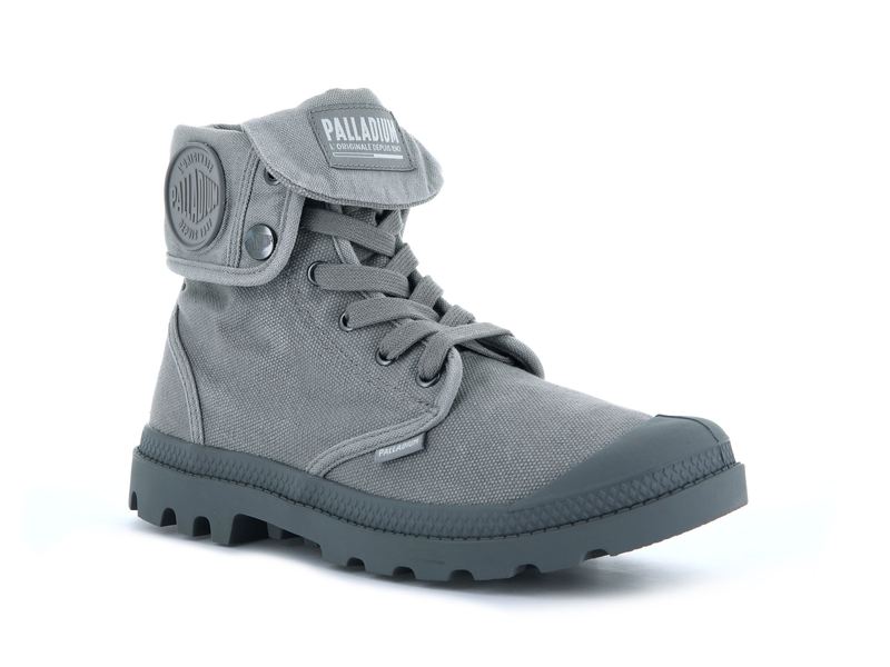 Titanium Men's Palladium Baggy Boots | 4981SETJP