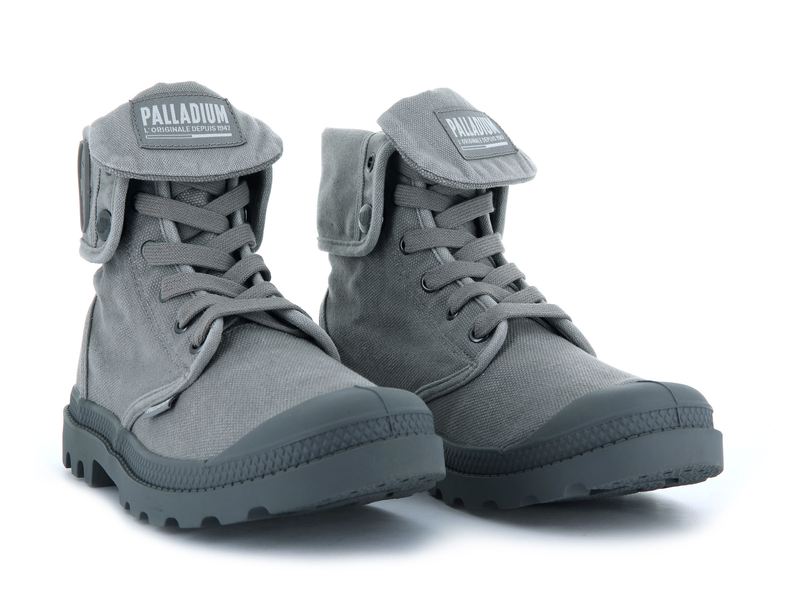 Titanium Men's Palladium Baggy Boots | 4981SETJP