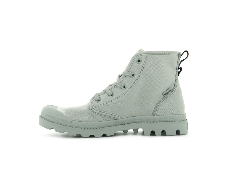 Turquoise Women's Palladium Pampa Hi Twill High Tops | 9281GMCEY