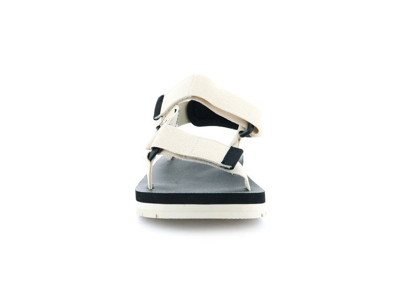 White Kids' Palladium Outdoorsy Urbanity Sandals | 3284YECNF