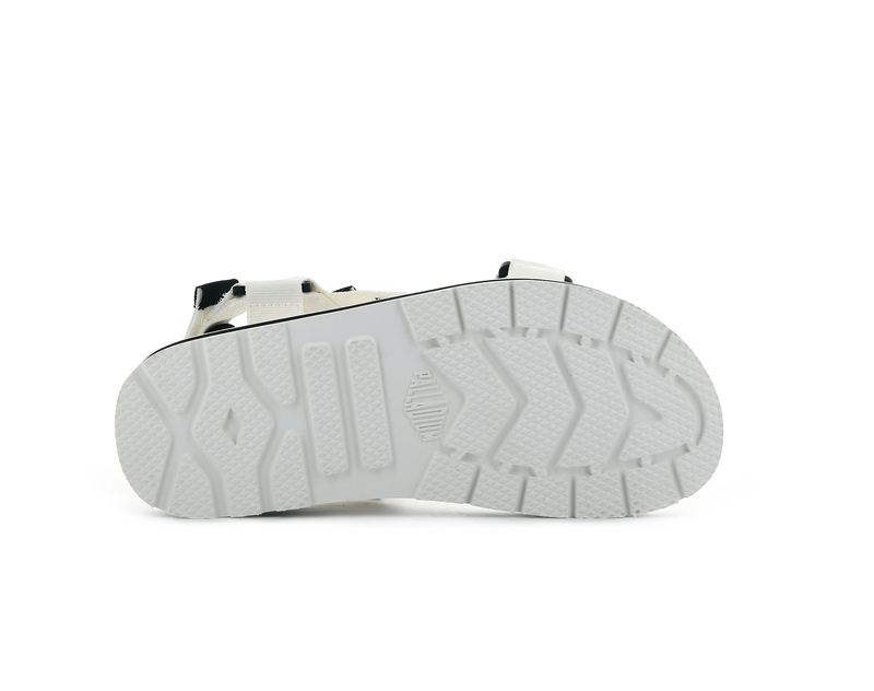 White Kids' Palladium Outdoorsy Urbanity Sandals | 7159QBJOU