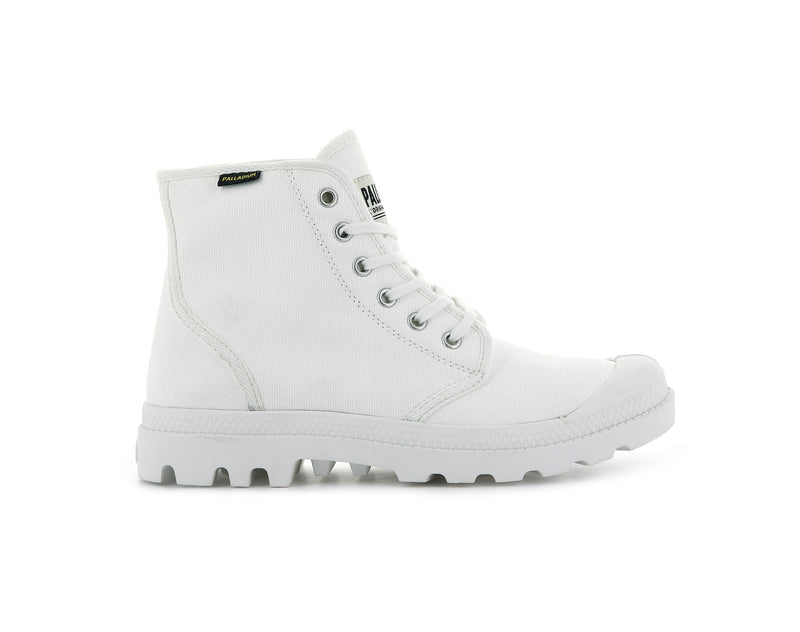 White Kids\' Palladium Pampa Hi Originale Boots | 9017PVNGZ