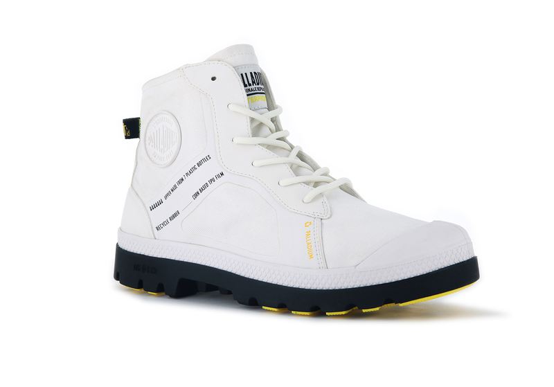 White Kids' Palladium Pampa Lite+ Rc Wp+ 2 Boots | 5892TBLKS