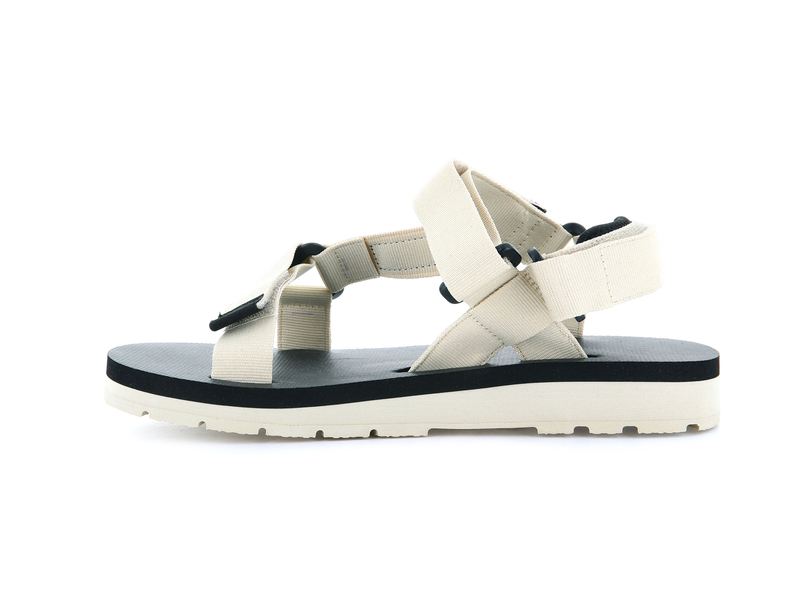 White Men's Palladium Outdoorsy Urbanity Sandals | 4351LJCBS