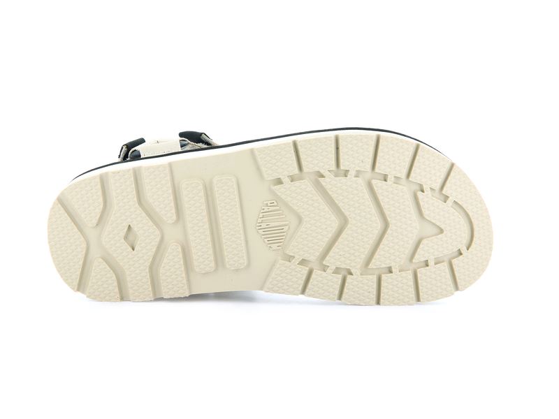 White Men's Palladium Outdoorsy Urbanity Sandals | 4351LJCBS