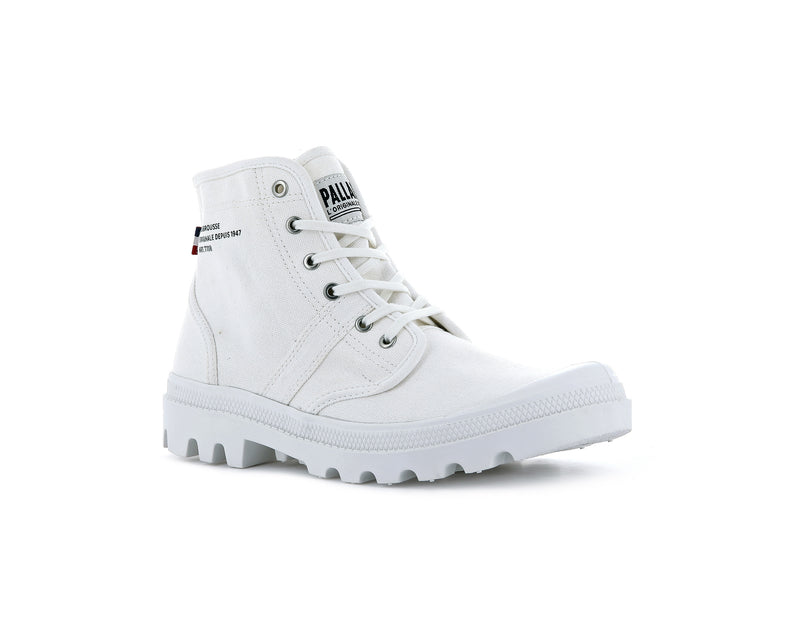 White Men's Palladium Pallabrousse Legion High Tops | 2790BMKGL