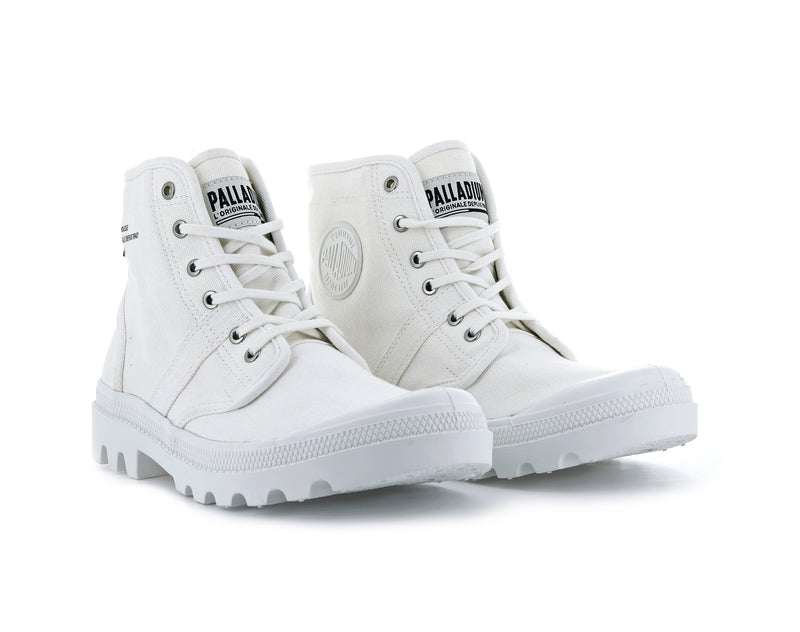 White Men's Palladium Pallabrousse Legion High Tops | 2790BMKGL