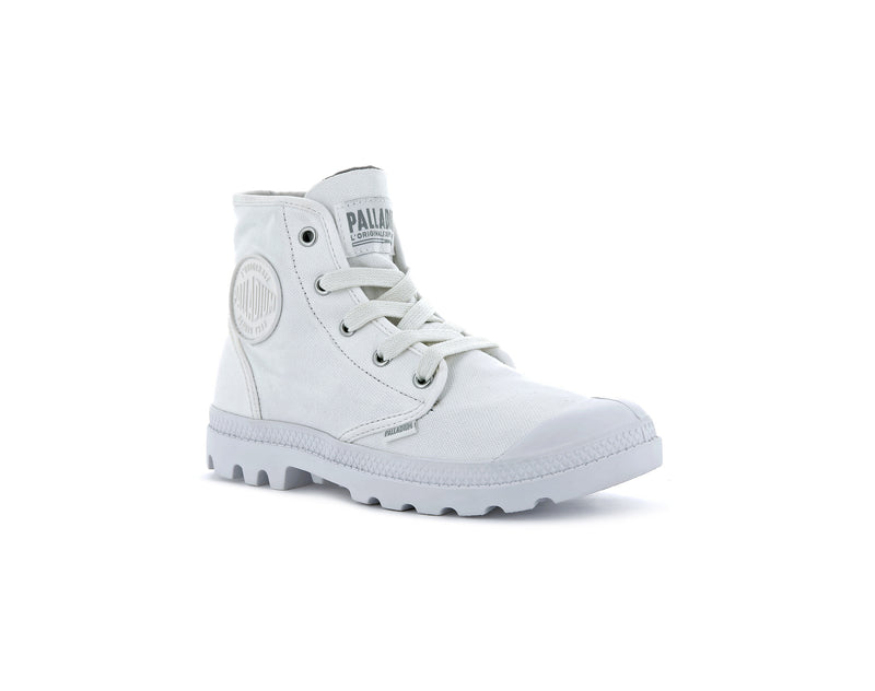 White Women's Palladium Pampa Hi High Tops | 6480ULNJC