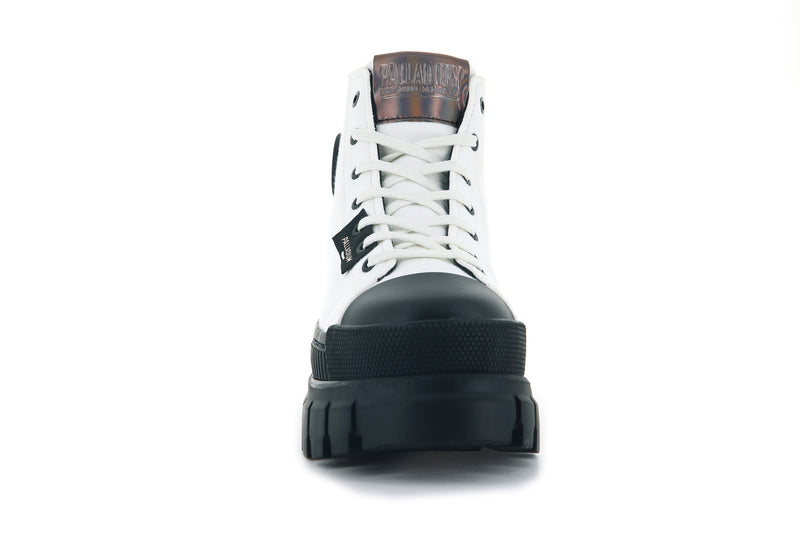 White Women's Palladium Revolt Hi Tx Boots | 9287ARPLG