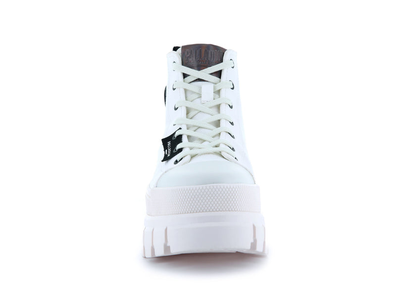 White Women's Palladium Revolt Hi Tx High Tops | 5836KLDTZ