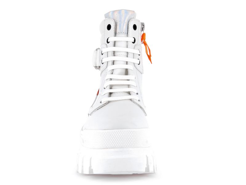 White Women's Palladium Revolt Sport Ranger High Tops | 8105OXDAJ