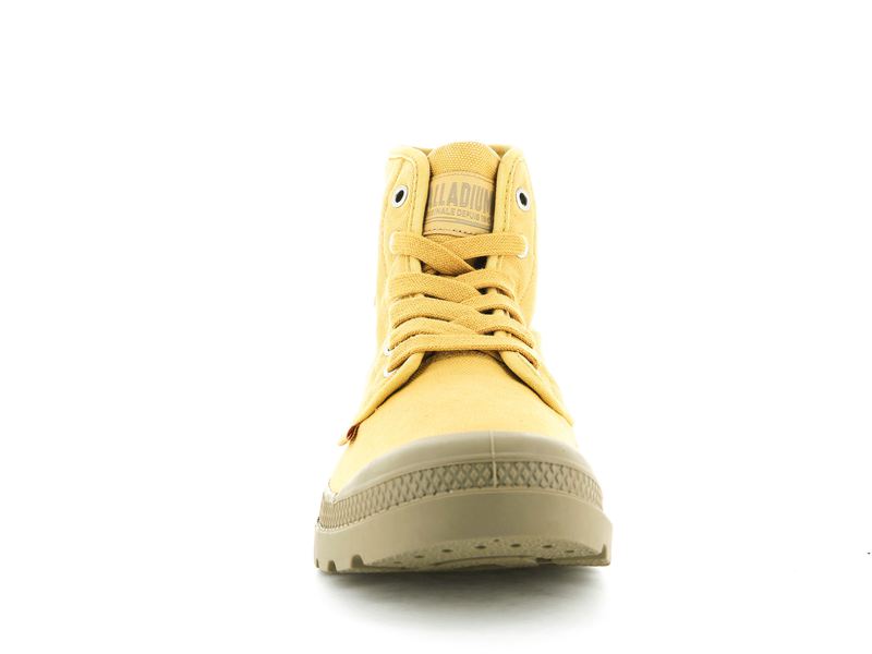 Yellow Women's Palladium Pampa Hi Boots | 3914OQWYP