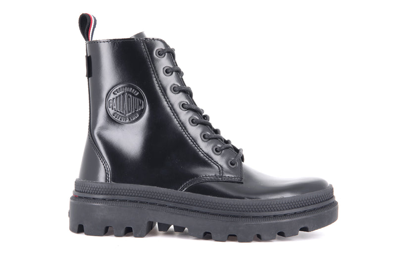 Black Men's Palladium Pallatrooper Off-1 Boots | 1723NLGBX