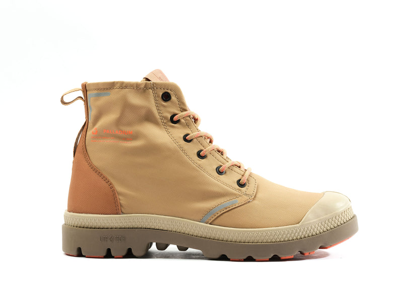 Brown Men's Palladium Pampa Lite+ Recycle Wp+ High Tops | 5716RDELM