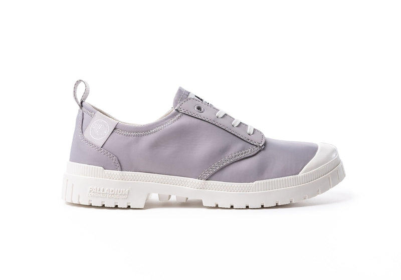 Purple Kids' Palladium Pampa Sp20 Lo Wp+ Low Tops | 3089KBFXN