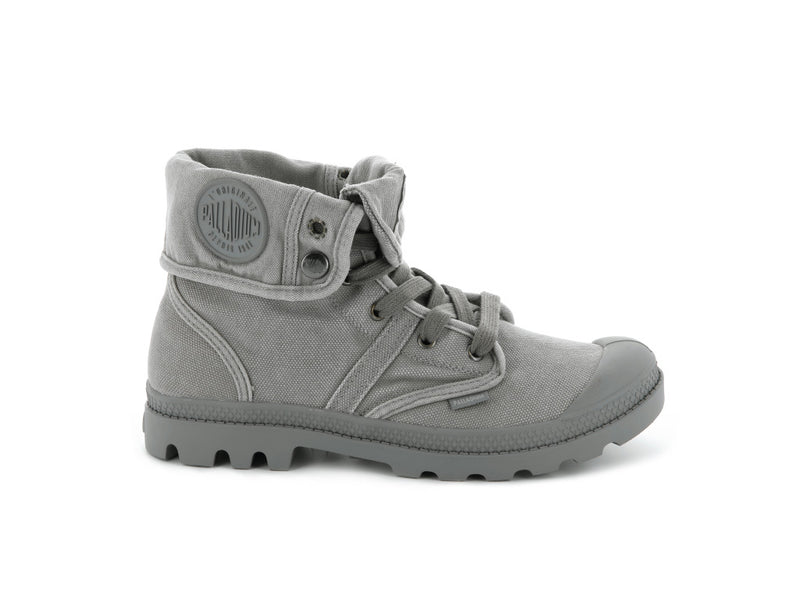 Titanium Women's Palladium Pallabrousse Baggy High Tops | 8371MXRQZ