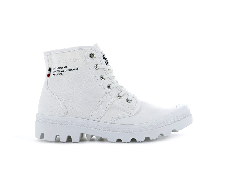 White Men's Palladium Pallabrousse Legion Boots | 4981BVAKR