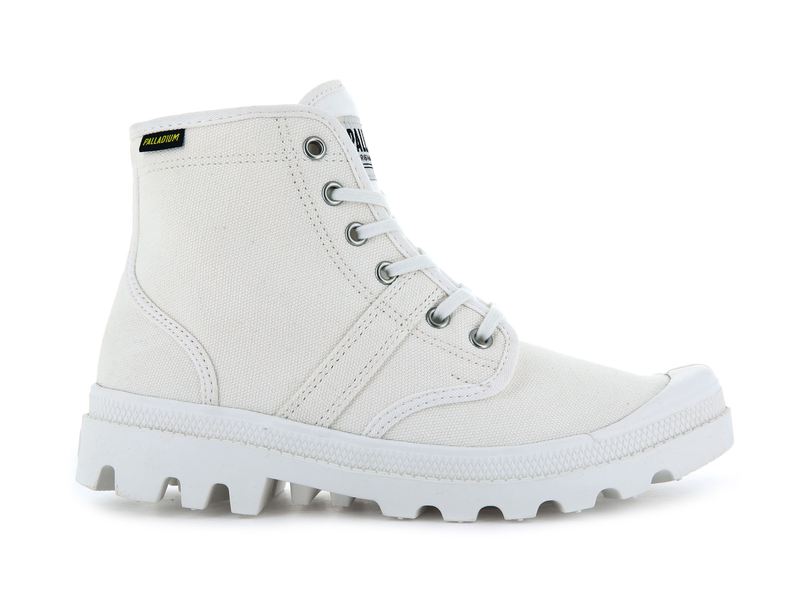 White Women's Palladium Pallabrousse Boots | 3041EFMKS